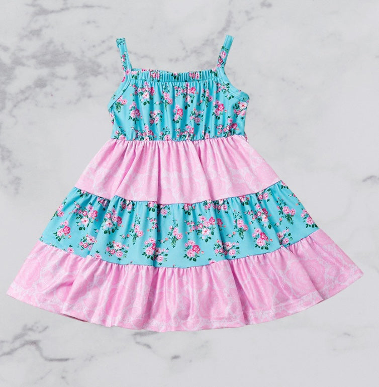 Floral tiered Dress
