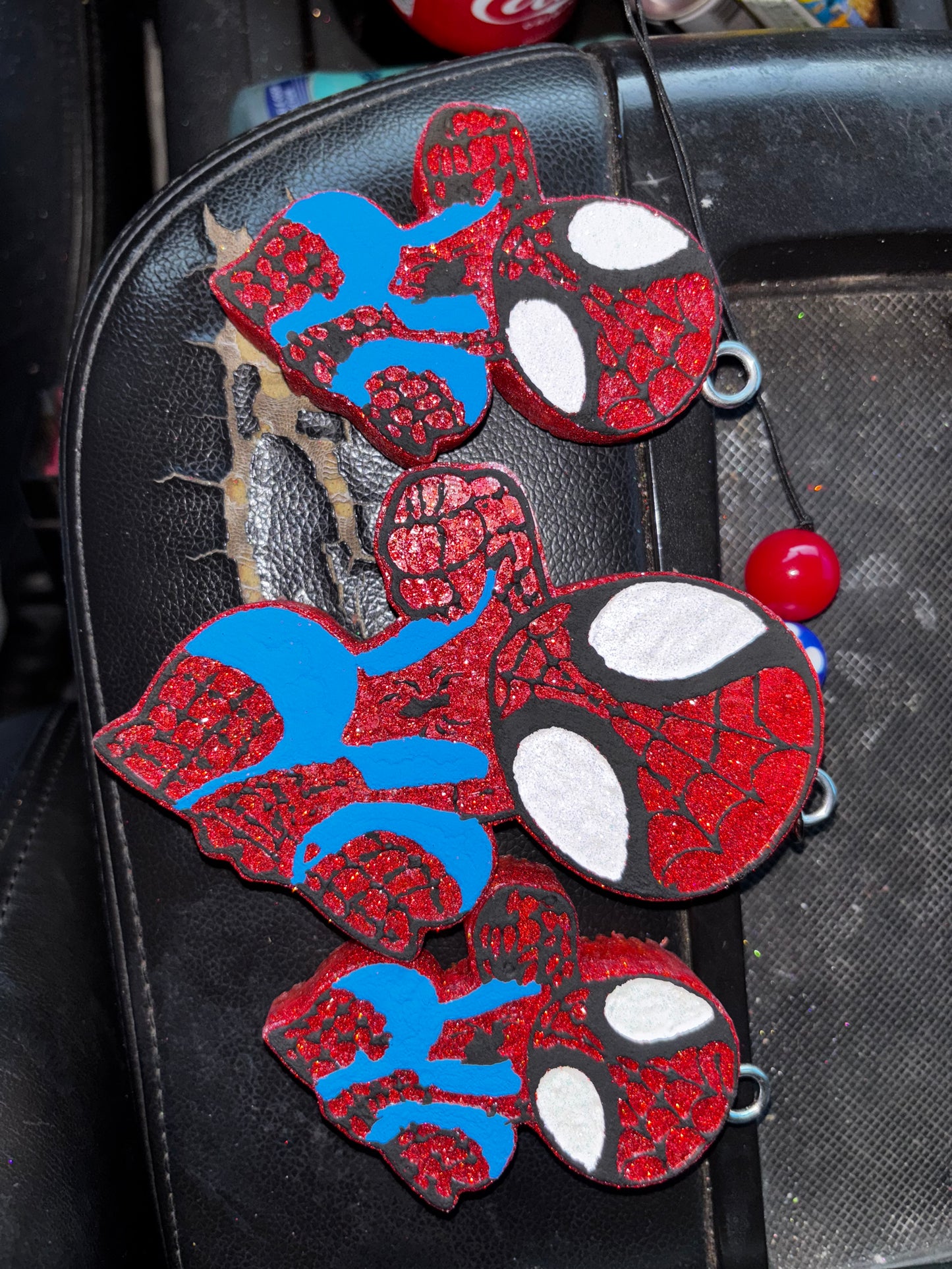 Spider-Man Freshie and Vent Clip set