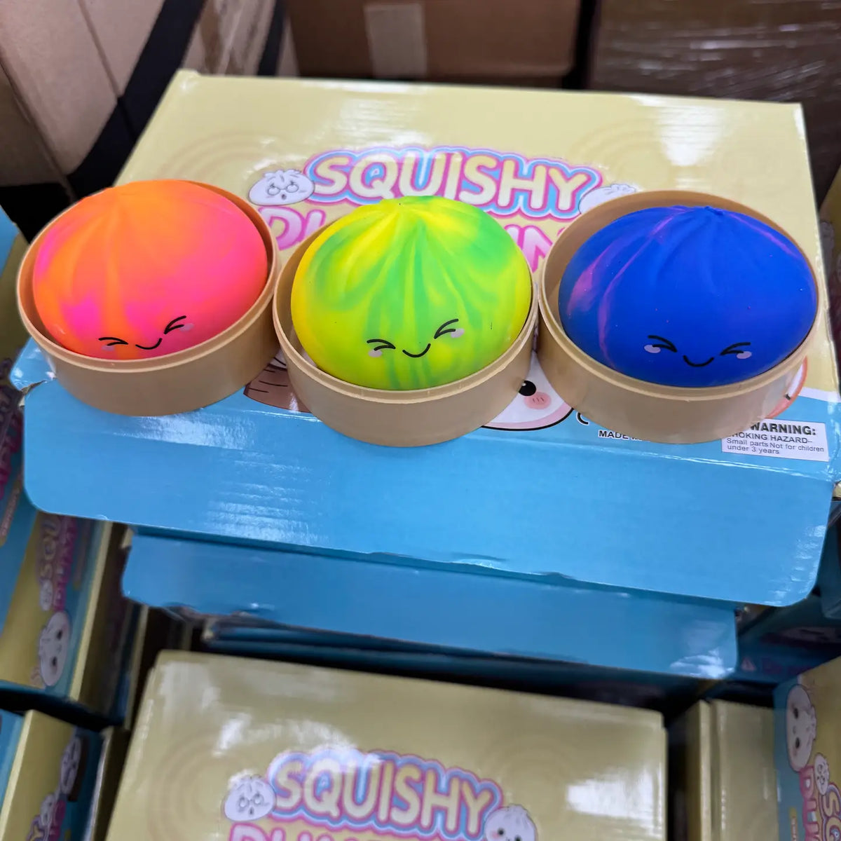 Squishy Dumpling Rainbow and Solid Colors Sealed