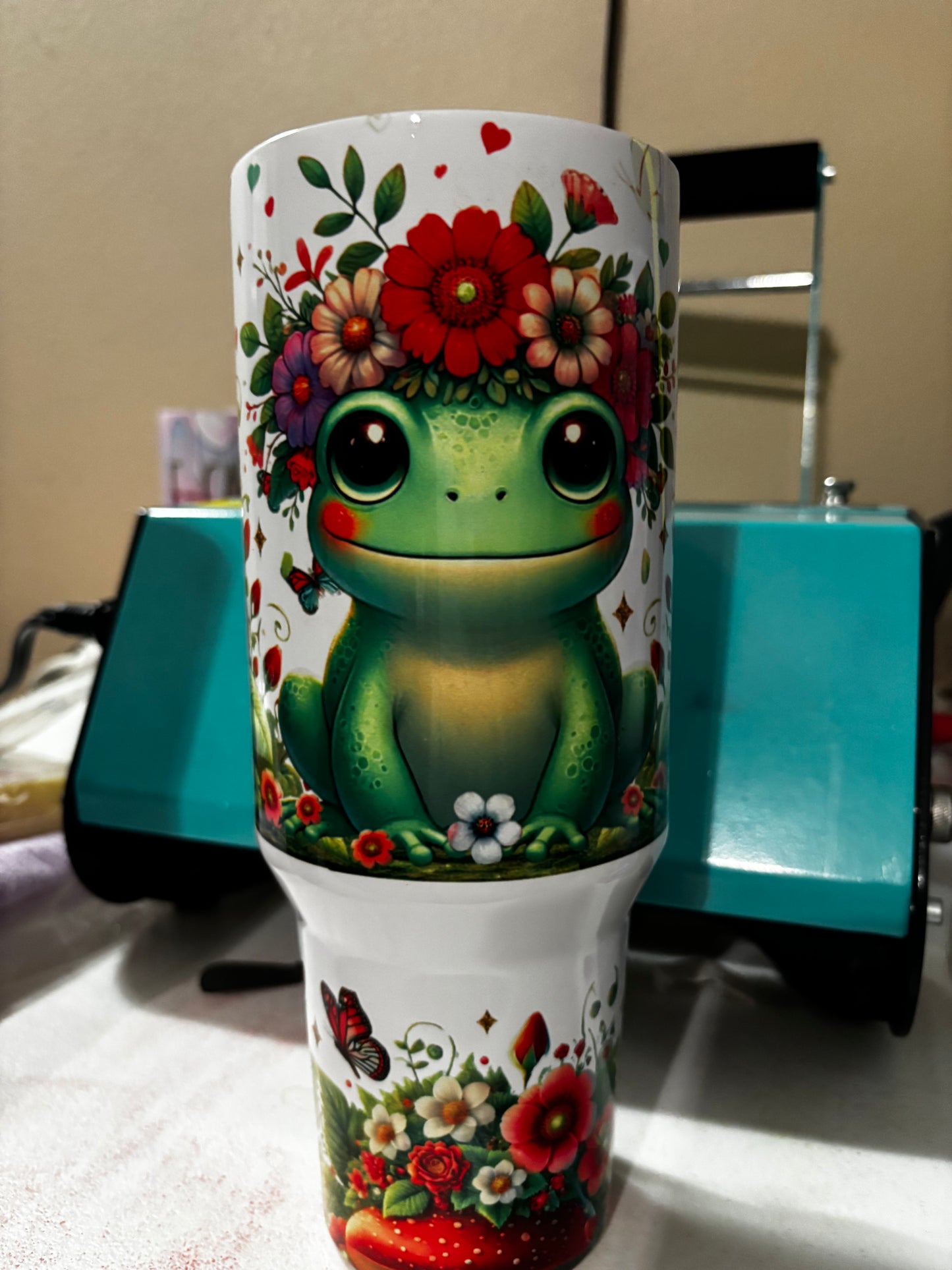 Frogs Mushroom Tumblers