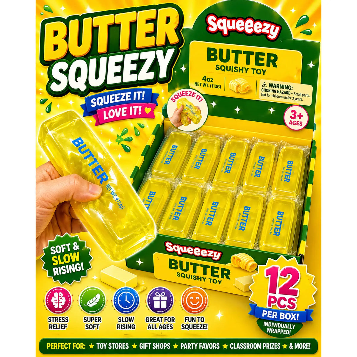Butter Squishy Sensory Fidget