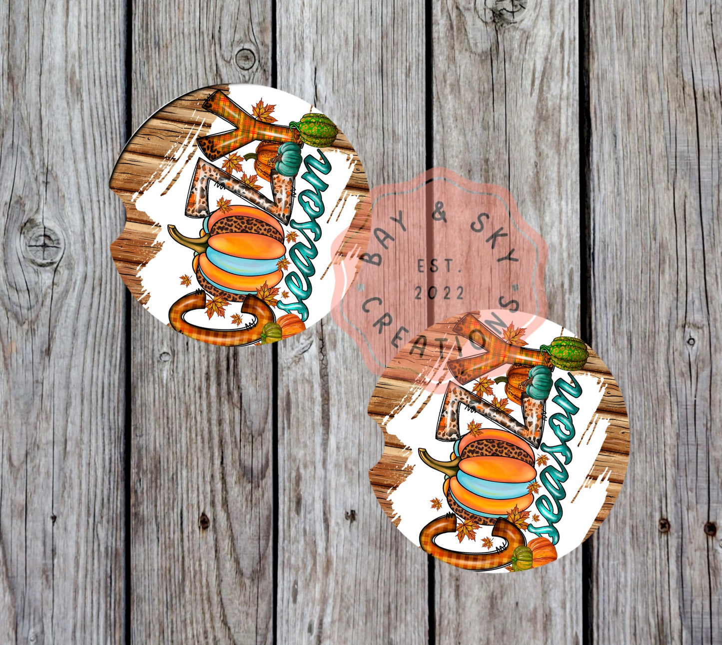 Cozy Season Car Coaster