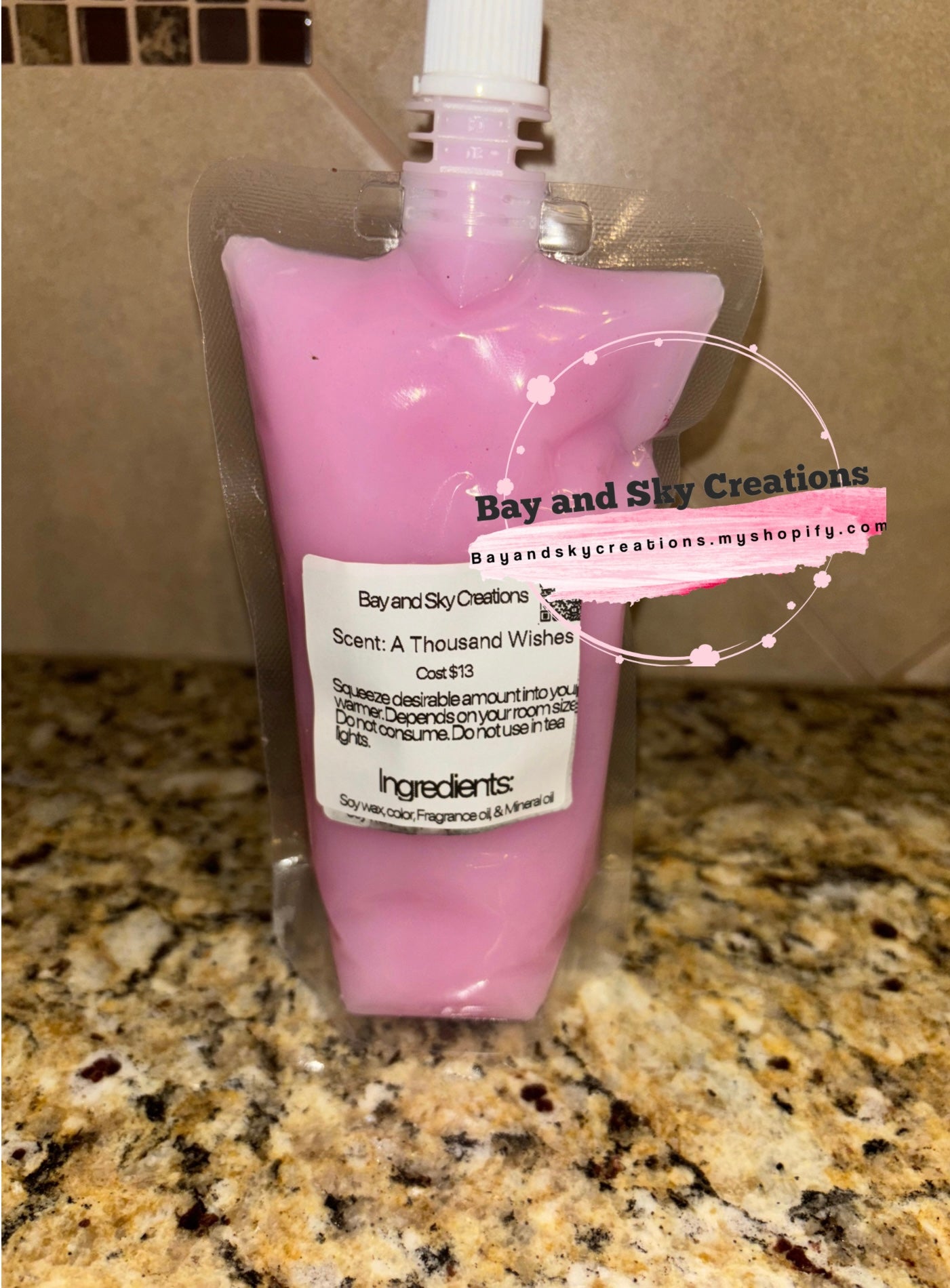 Squeeze wax melt 8OZ