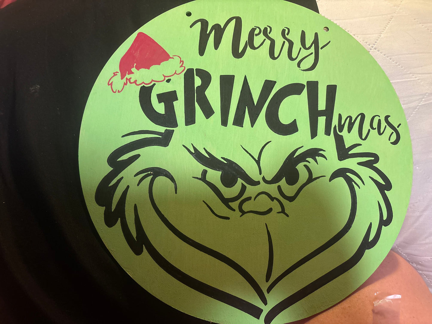 Merry Mean One Door Hanger