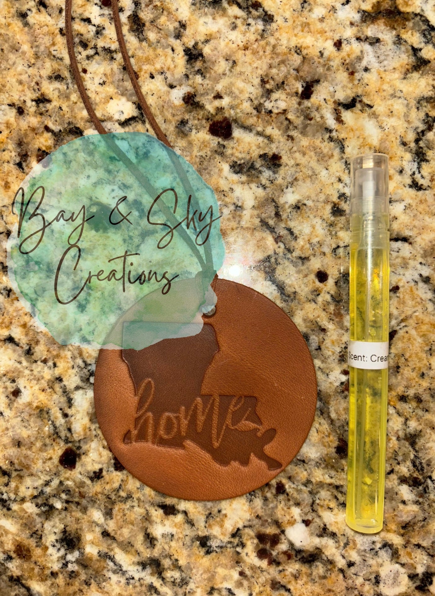 Louisiana Leather Freshie