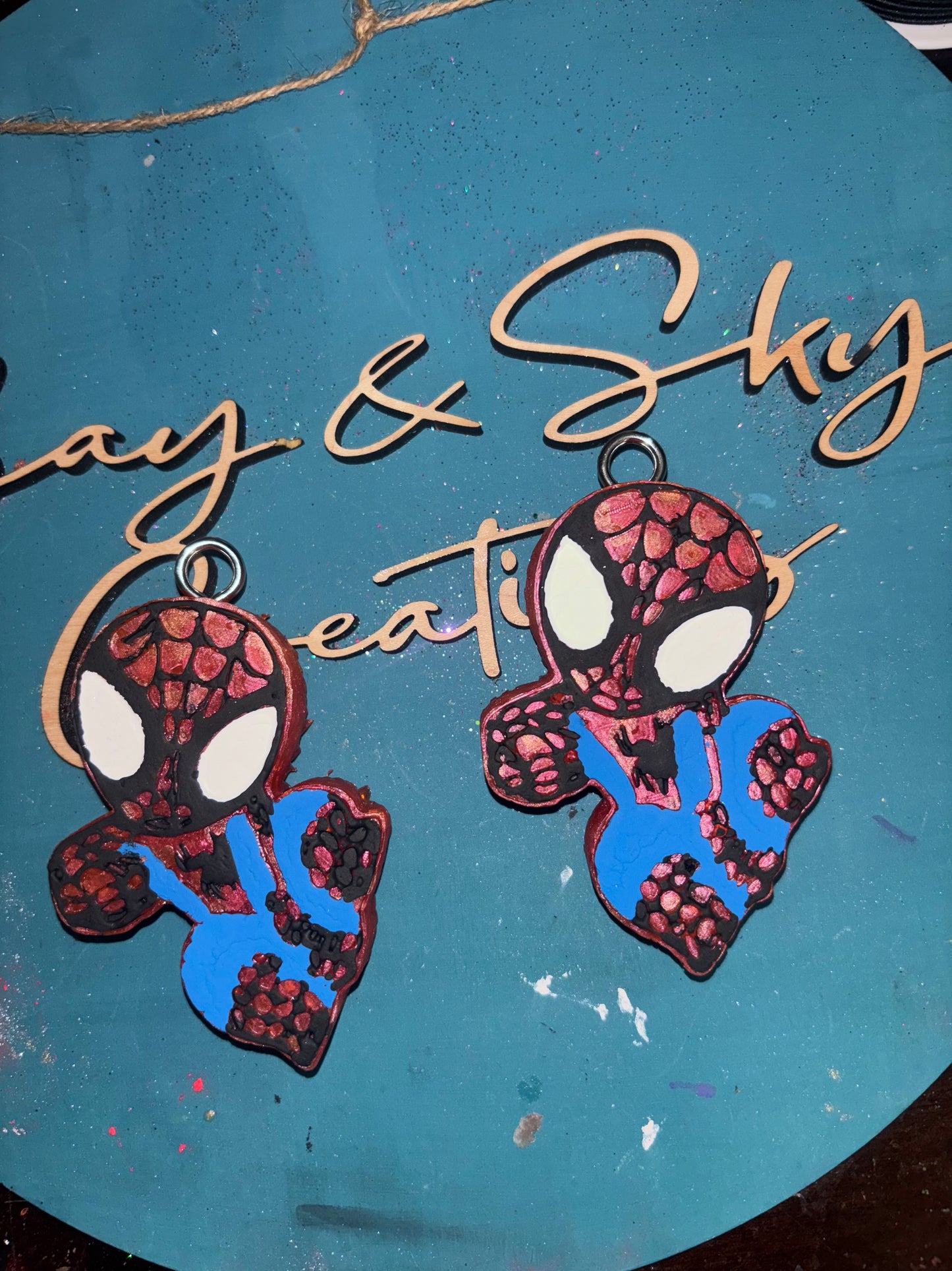 Spiderman Vent Clips Freshie