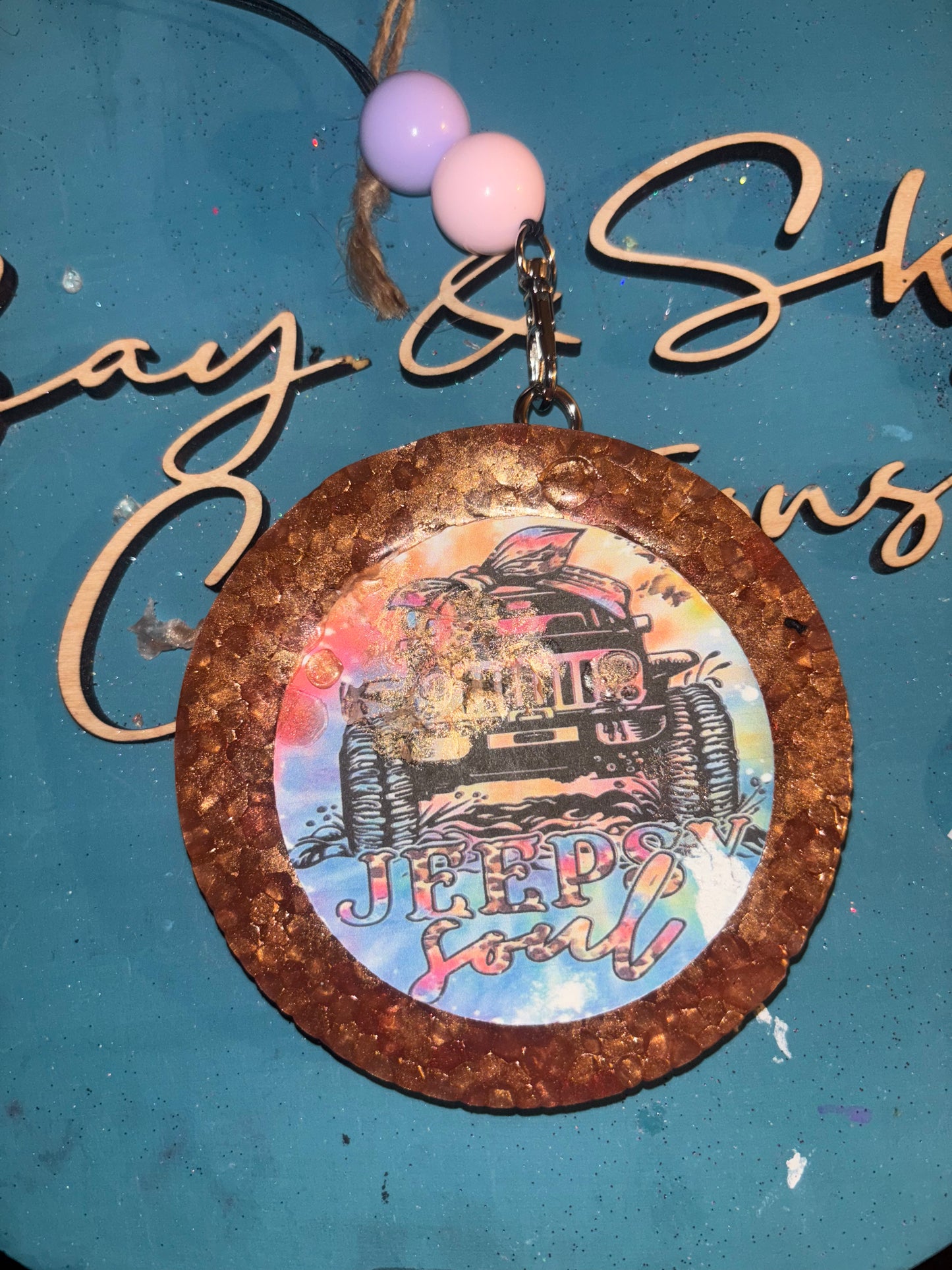 Jeep Soul Round Freshie