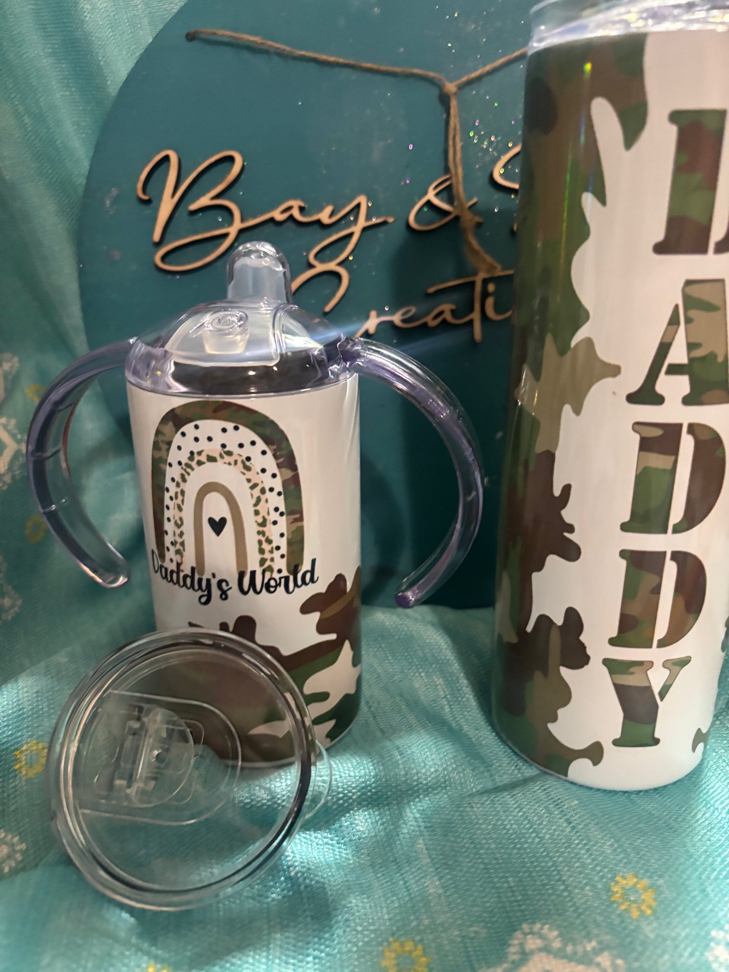 Daddy Camo & Daddy's World Tumblers Set