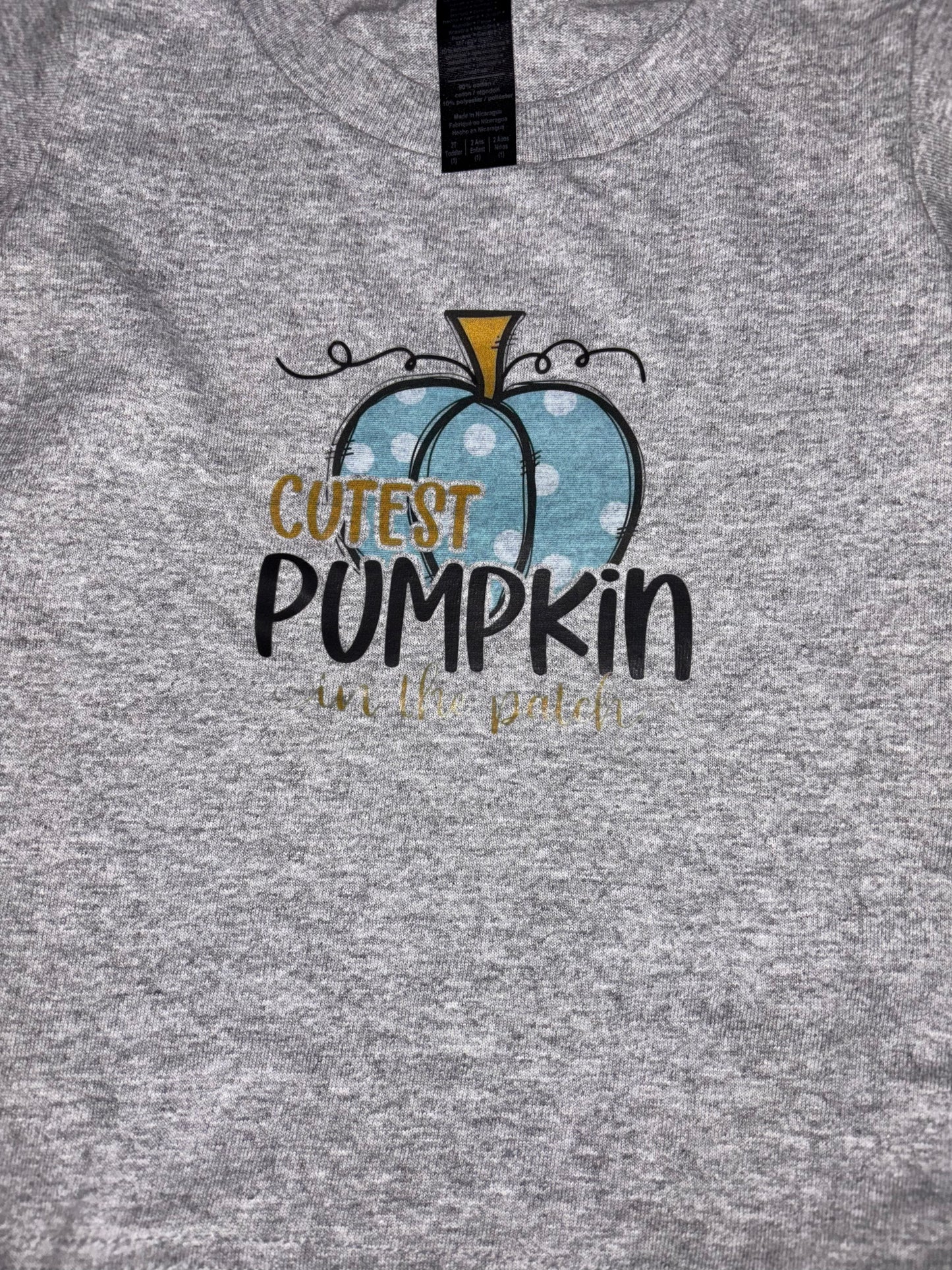 Cutest Pumpkin T-Shirts Toddler
