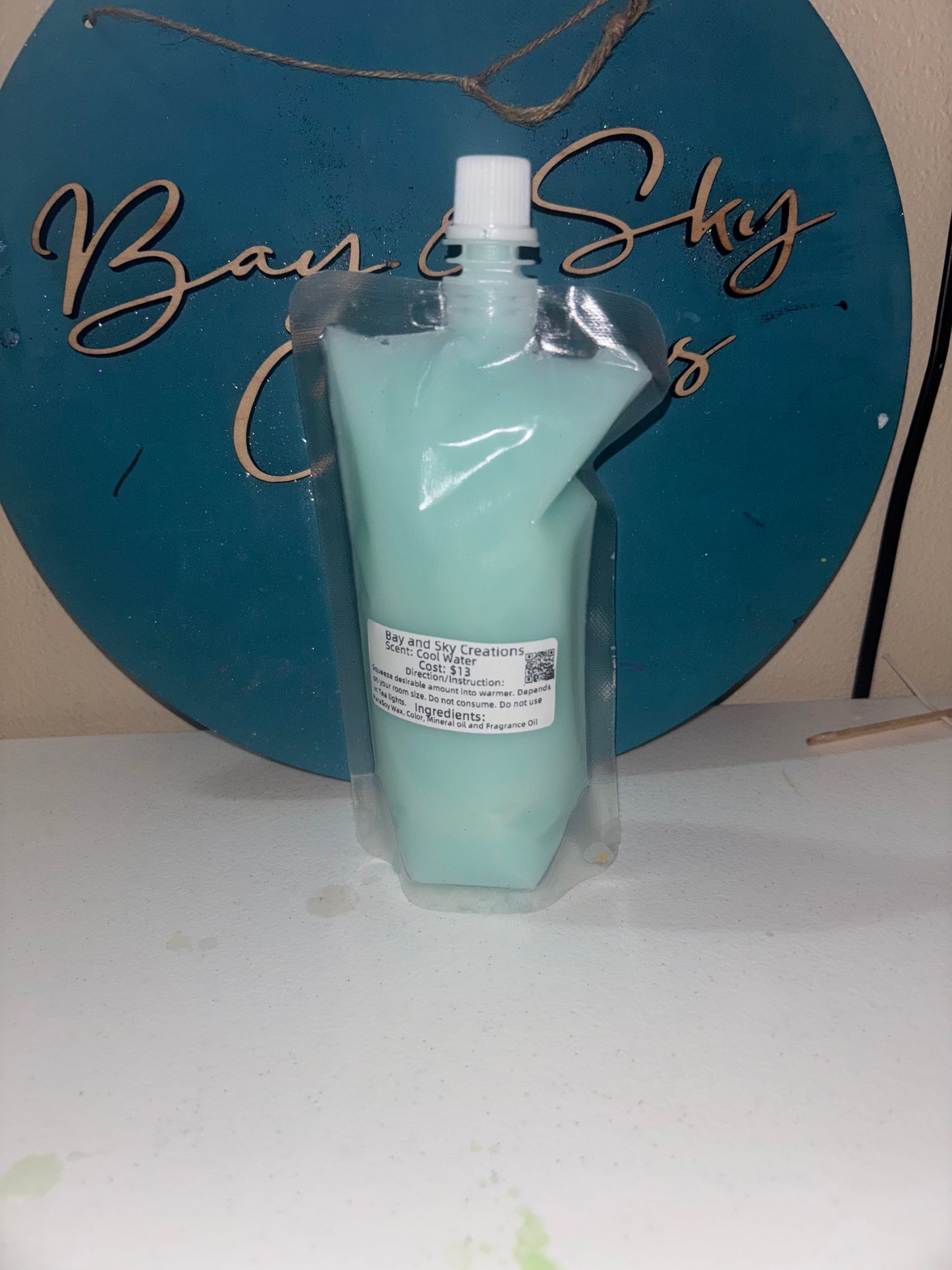 Cool Water Squeeze Wax Melt 8OZ