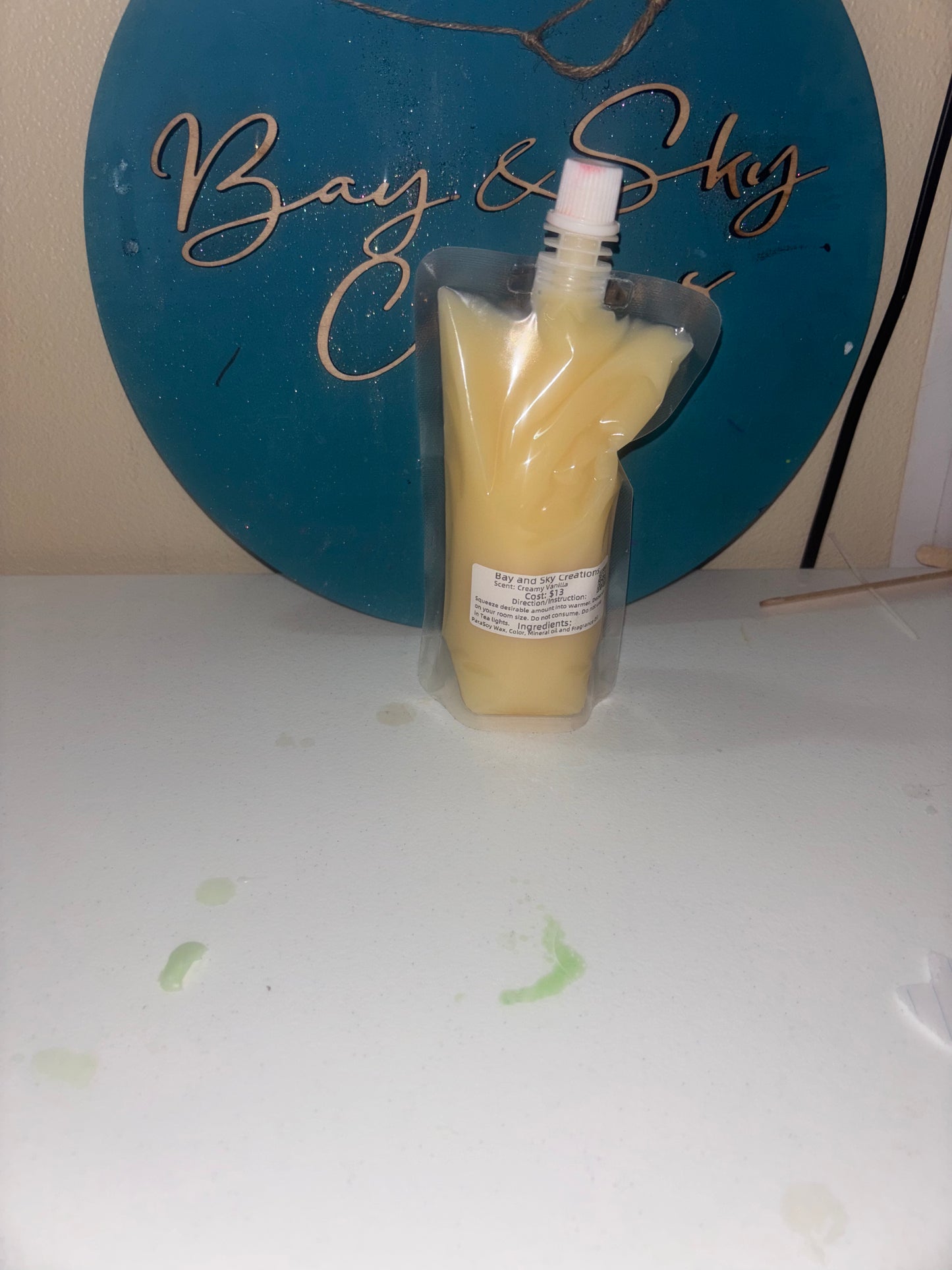 Creamy Vanilla Squeeze Wax Melt 8OZ