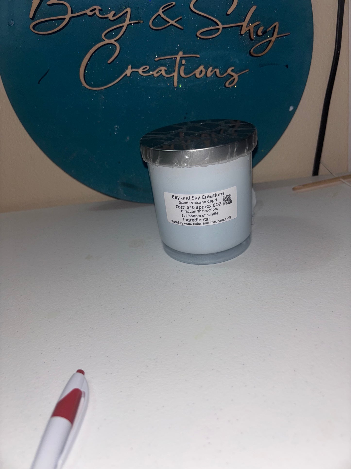 RTS Volcano Capri Candle