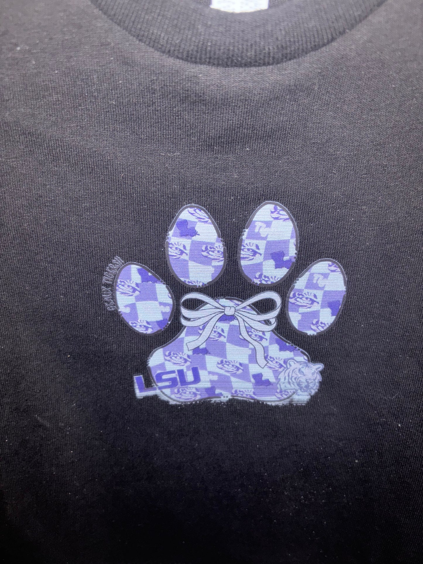 LSU Paw T-Shirts