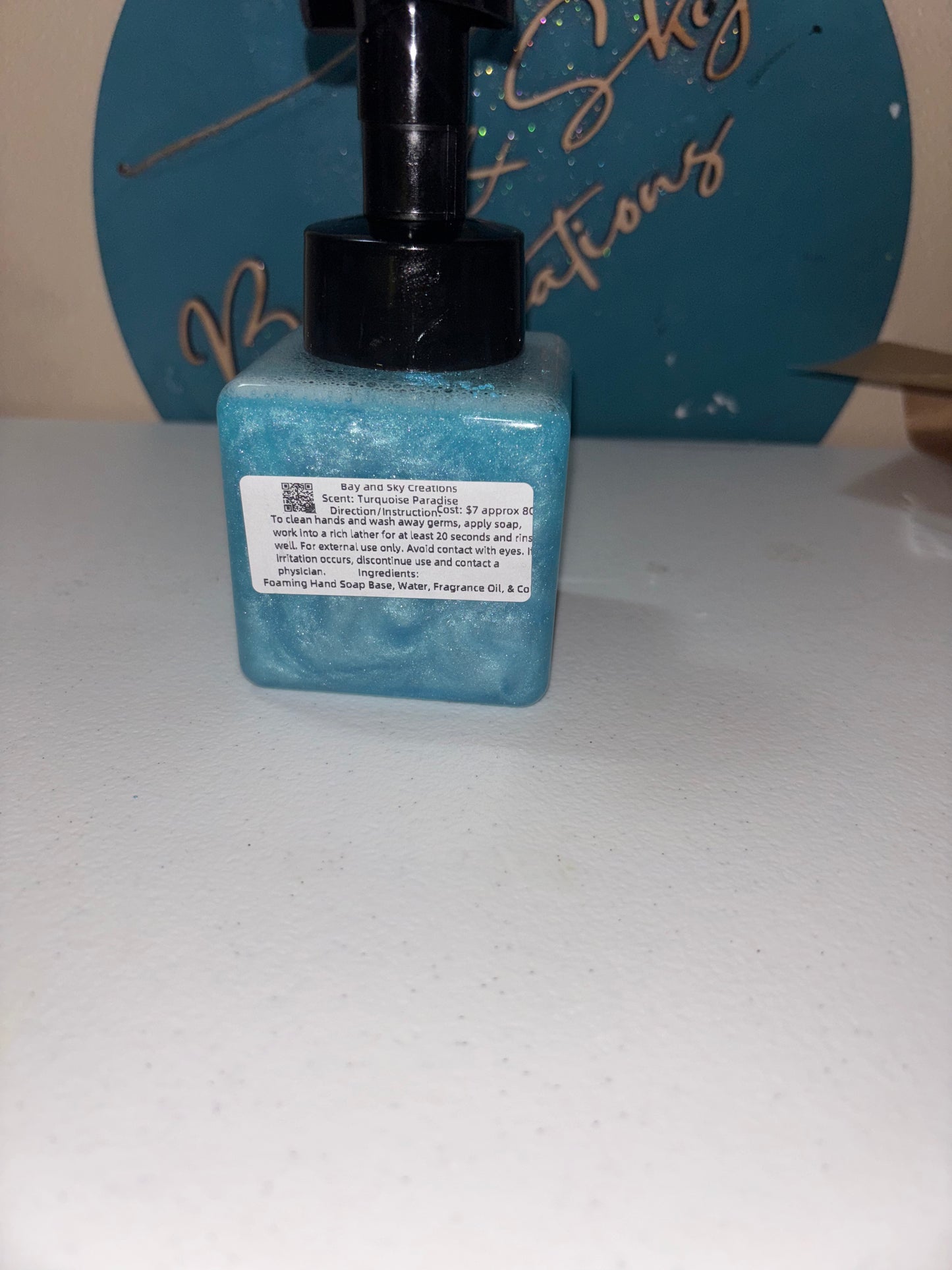 Turquoise Paradise Hand Soap