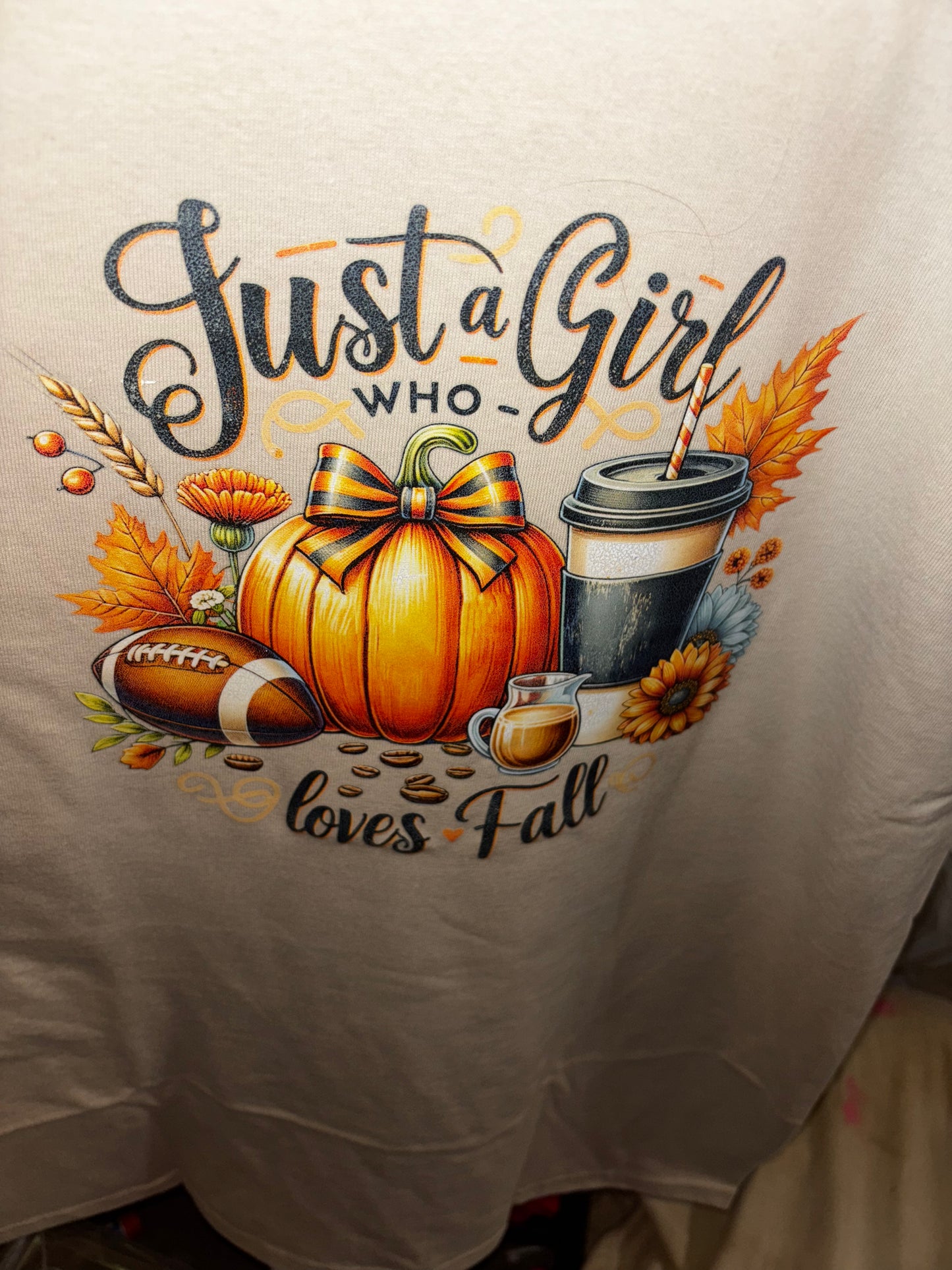 Just A Girl Who Loves Fall T-Shirts
