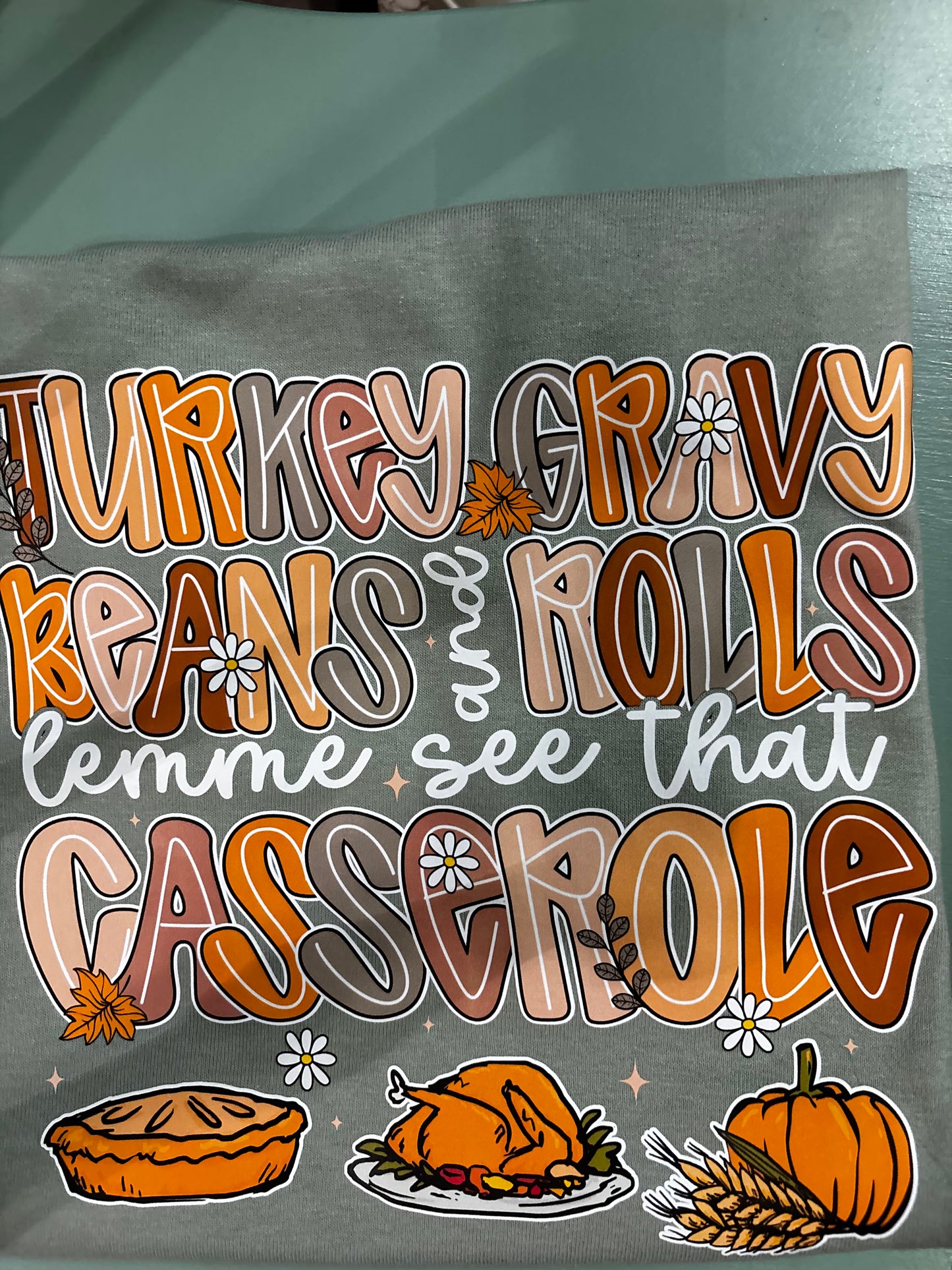 Turkey Gravy Beans and rolls T-Shirts