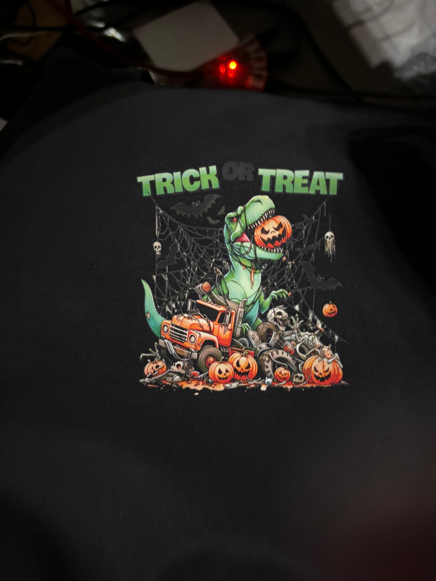 Dino Trick or Treat Halloween bags