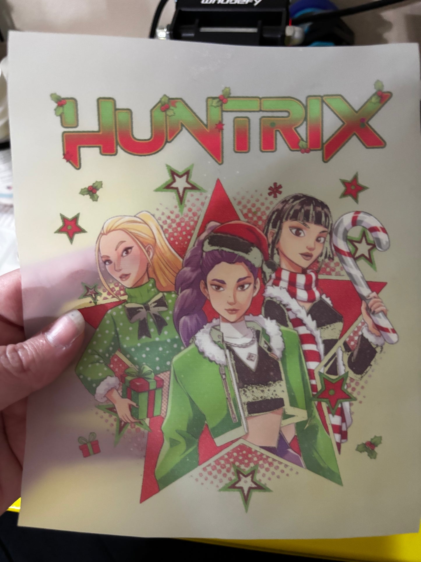 Christmas huntrix Sweatshirts