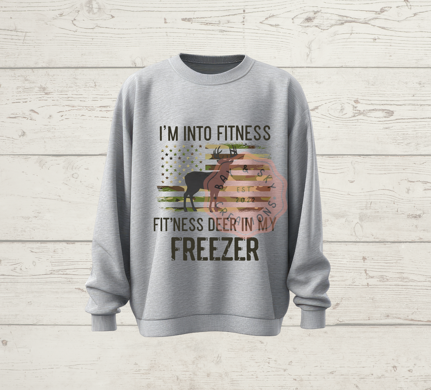 Fit'ness Deer Pullover