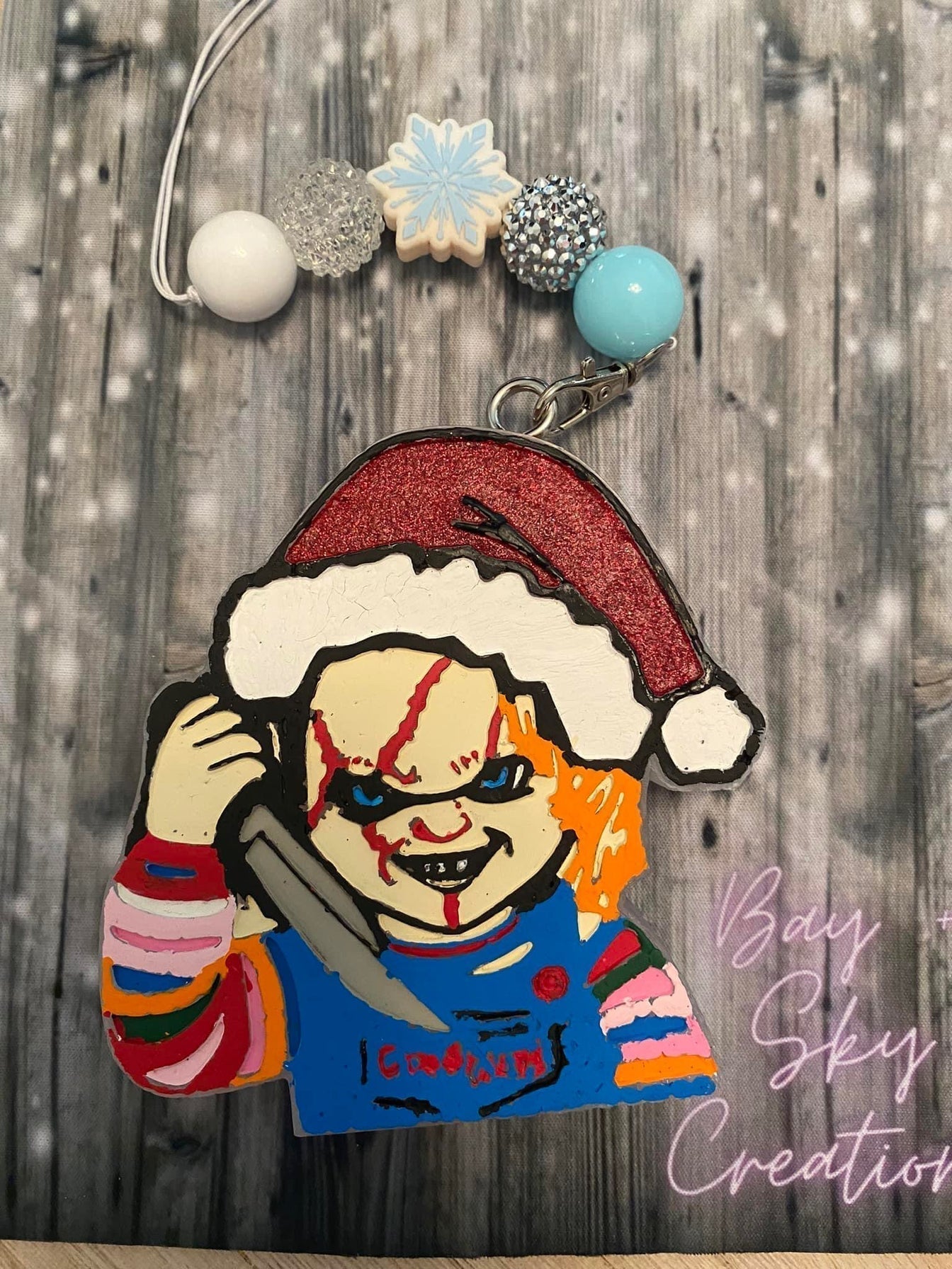 Chucky Christmas Freshie