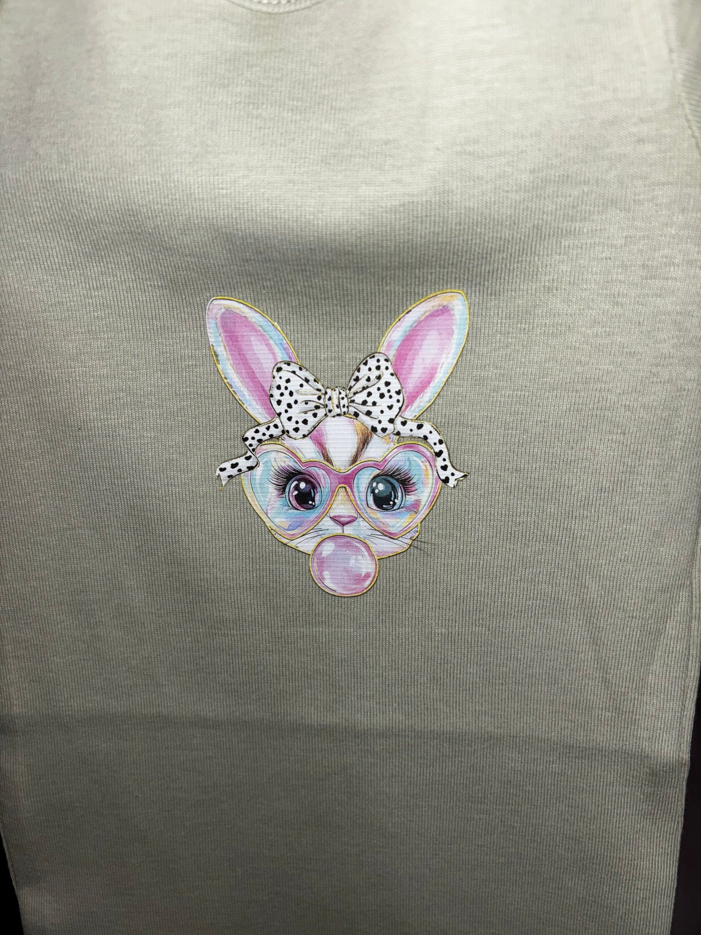 Bunny Blowing Bubble Onesie