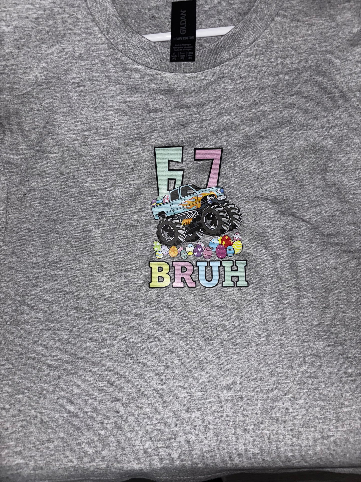6 7 BRUH Easter T-Shirts