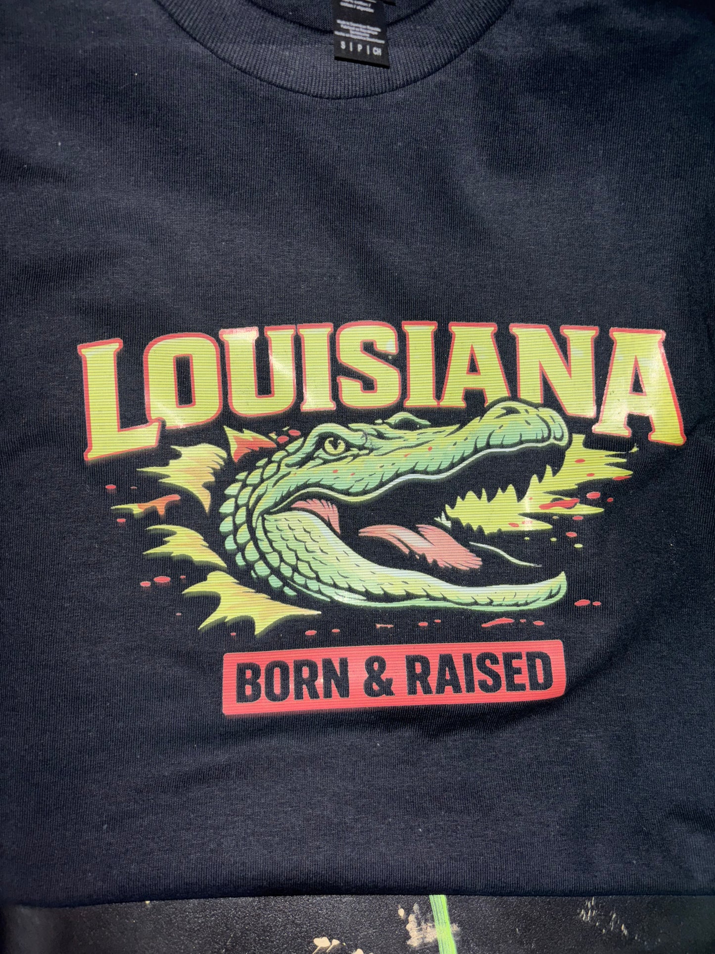 Louisiana Born & Raised T-Shirts