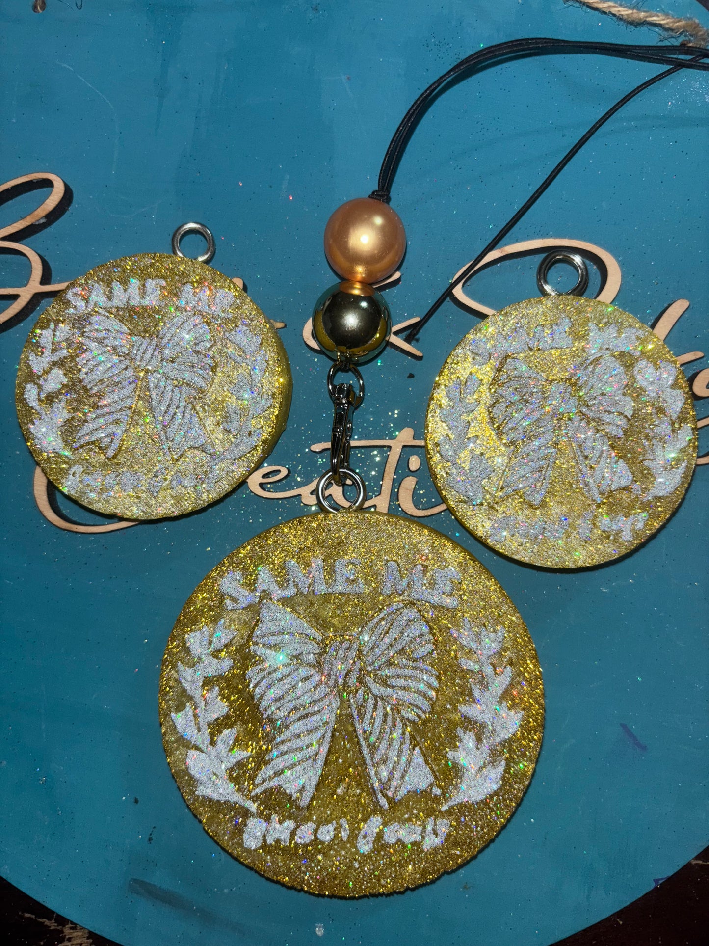 Same Me Bigger Goals Freshie & Vent Clips Set