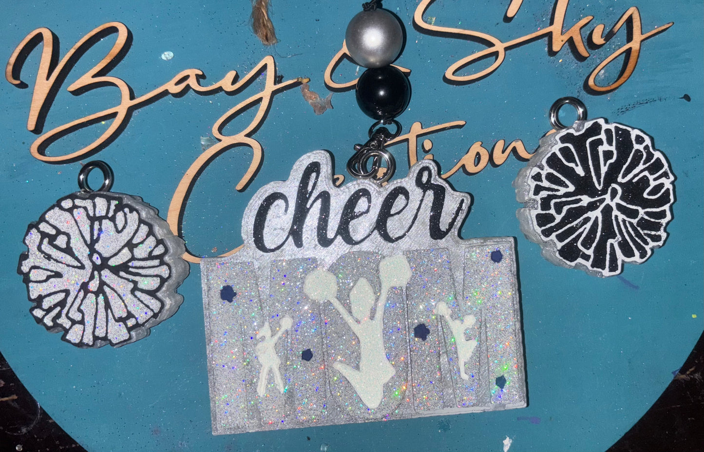 Cheer Mom Freshie & Vent Clips Set