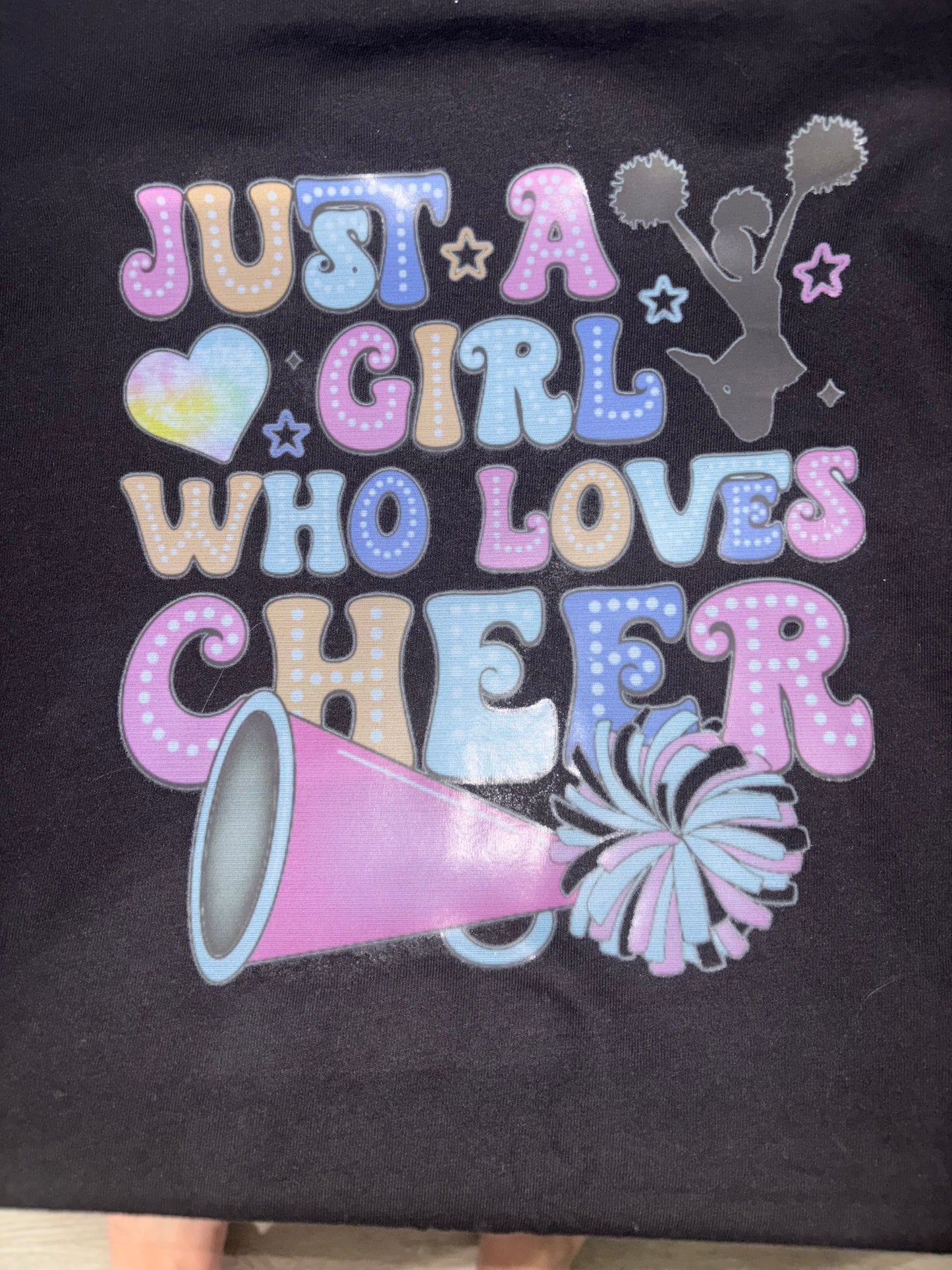 Just A Girl Who Loves Cheer T-Shirts