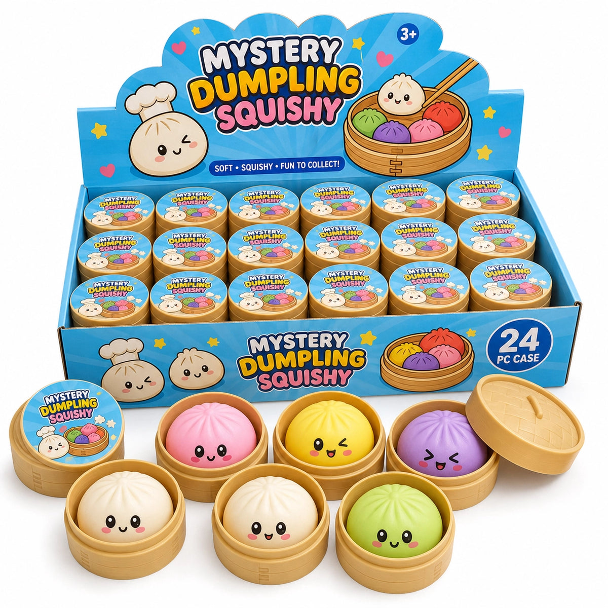 Mini Mystery Dumpling Squishy