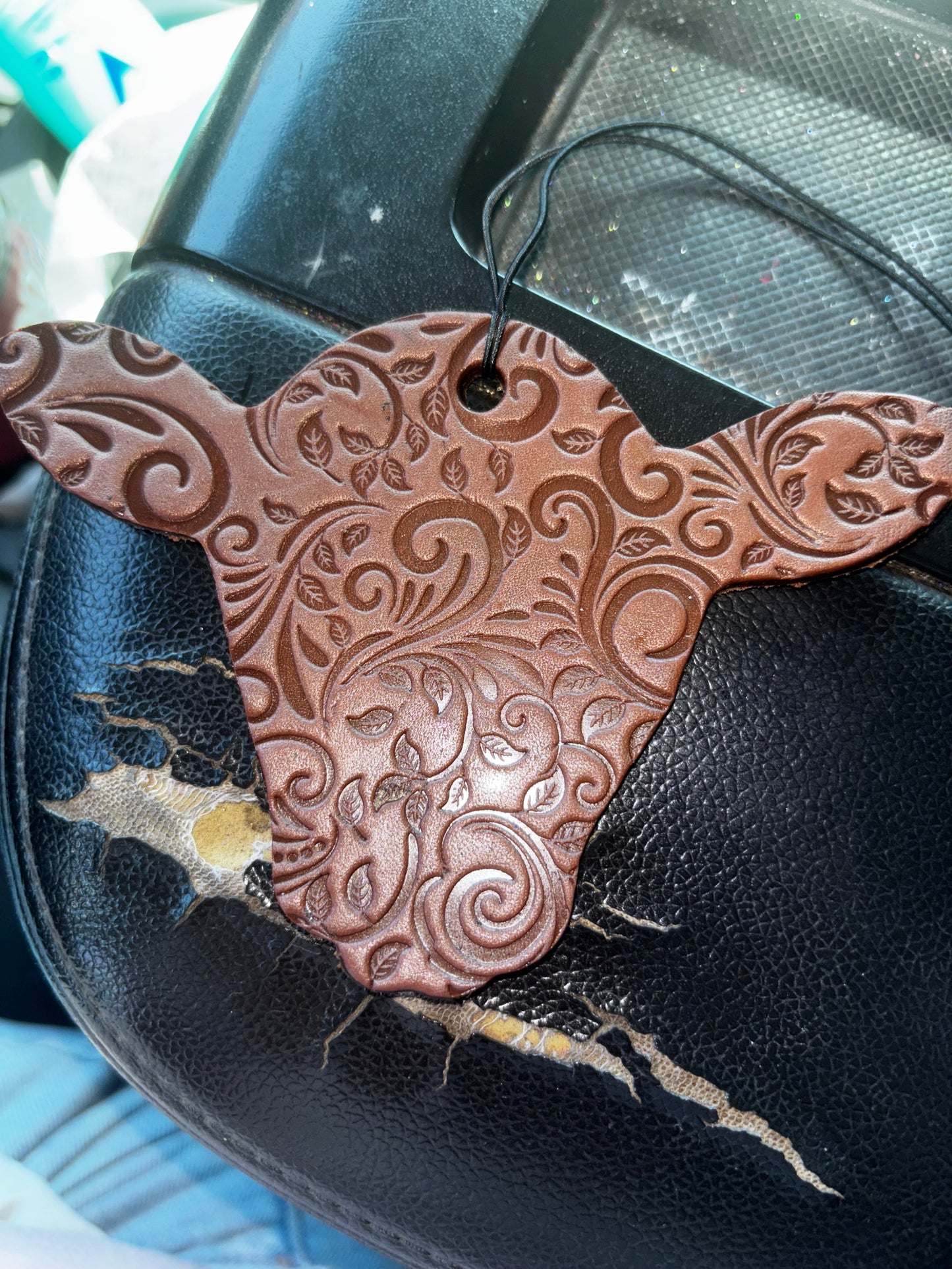 Steer Head Leather freshies