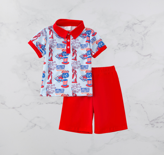 Route 66 Boy Outfit