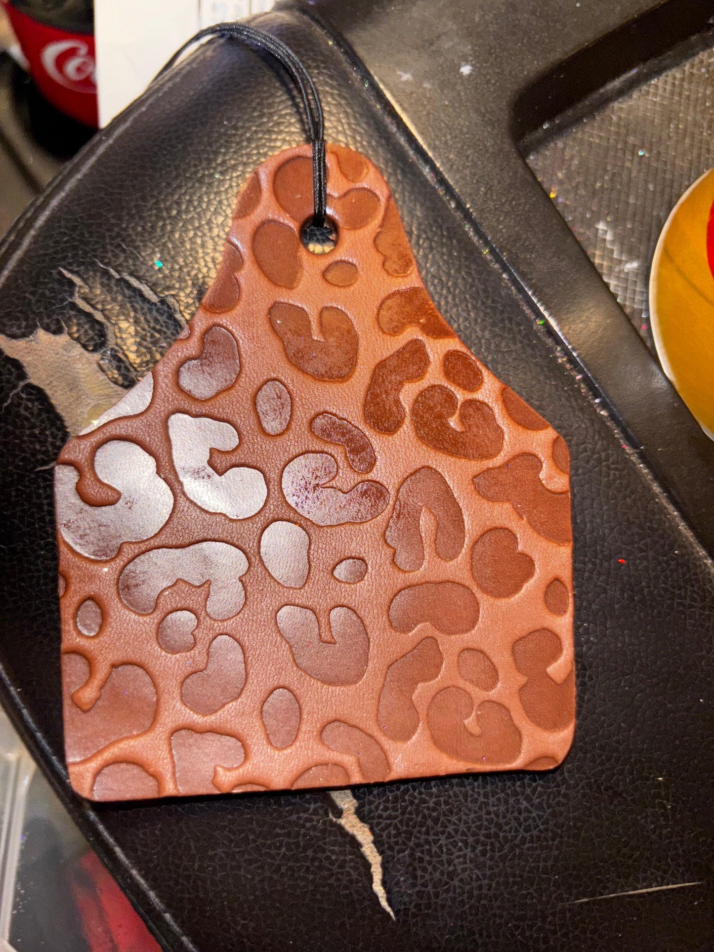 Cow Tags Leather freshies