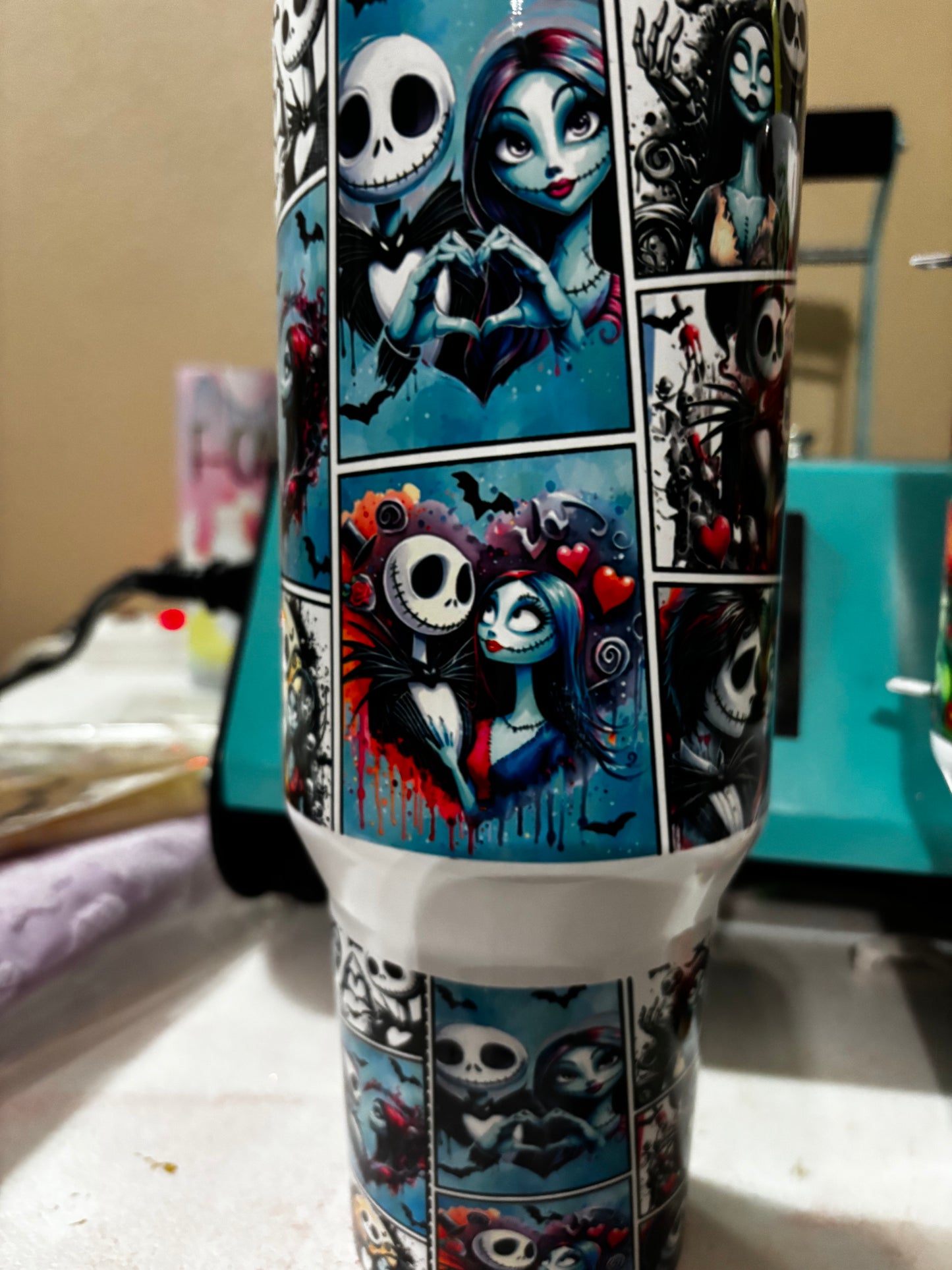 Nightmare before Christmas Tumbler