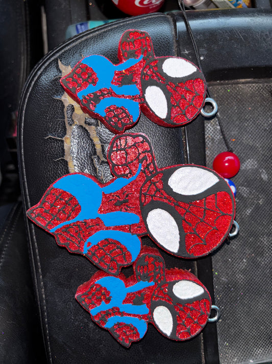 Spider-Man Freshie and Vent Clip set