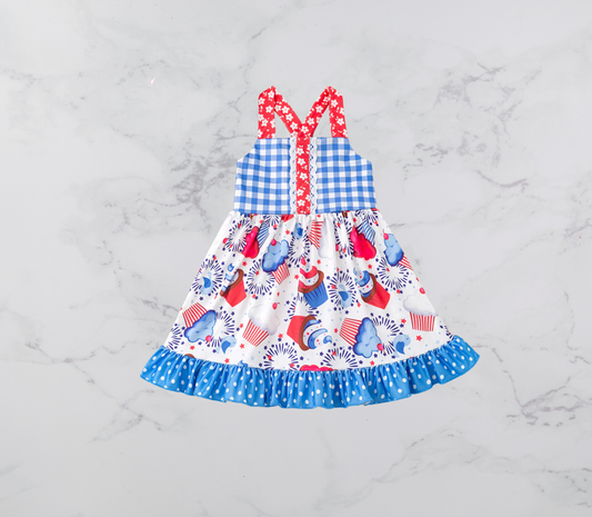 Cupcake Gingham Dress
