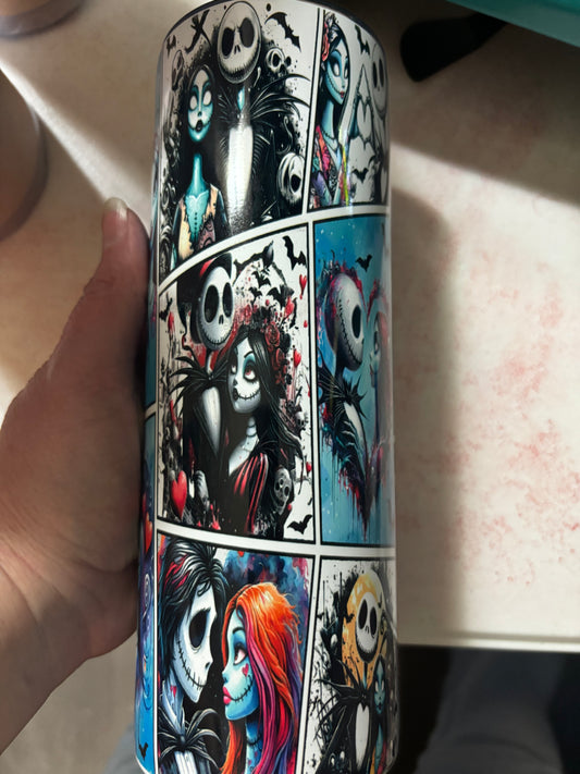 Nightmare before Christmas Tumblers