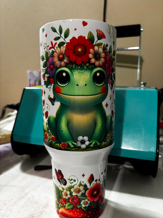 Frogs Mushroom Tumblers