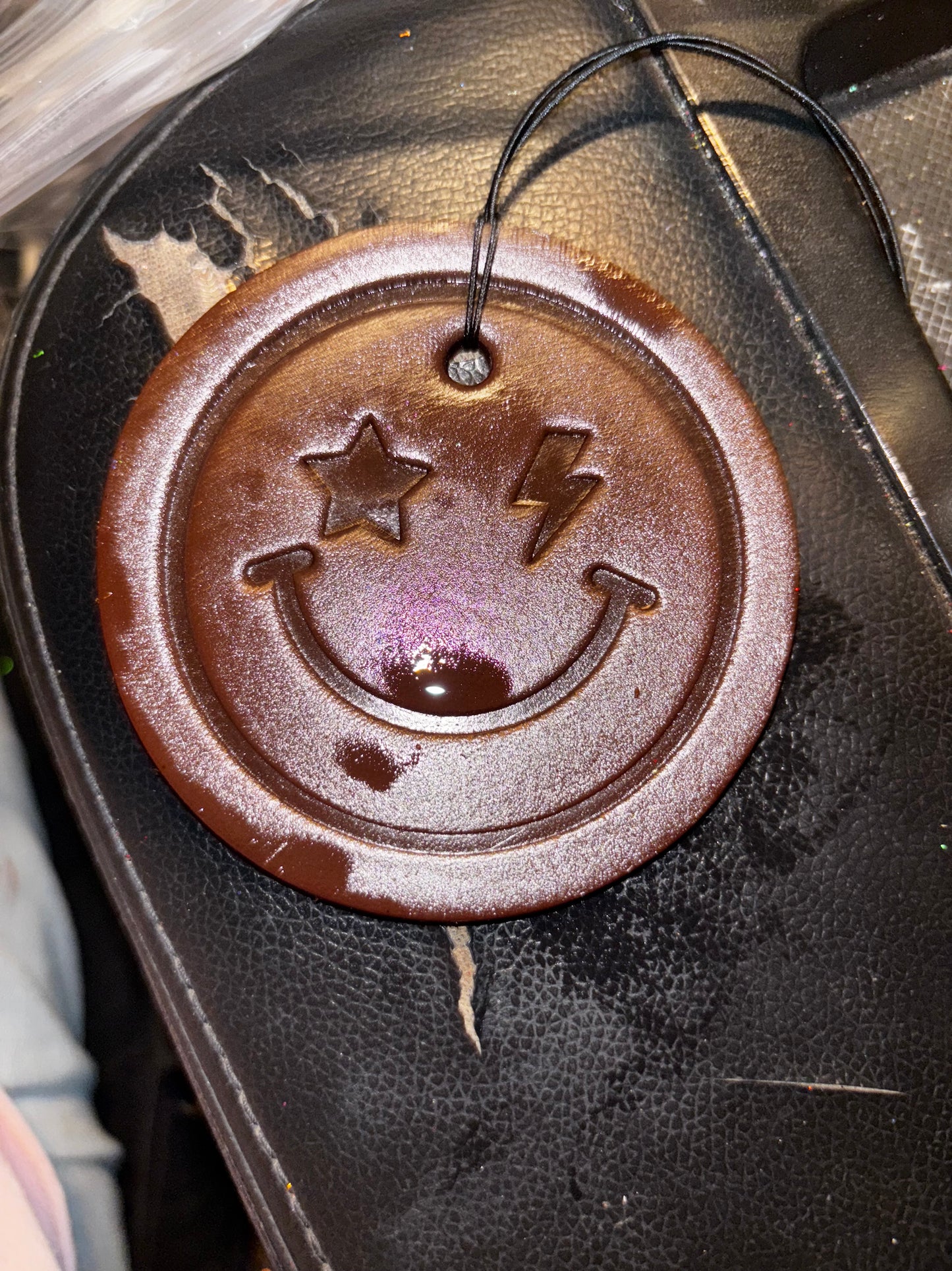Smiley Leather freshies