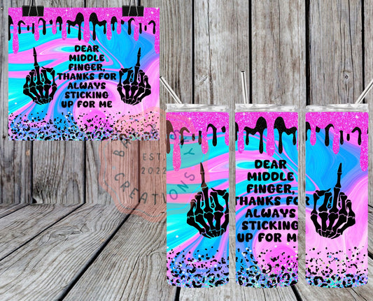 Middle Finger Tumblers