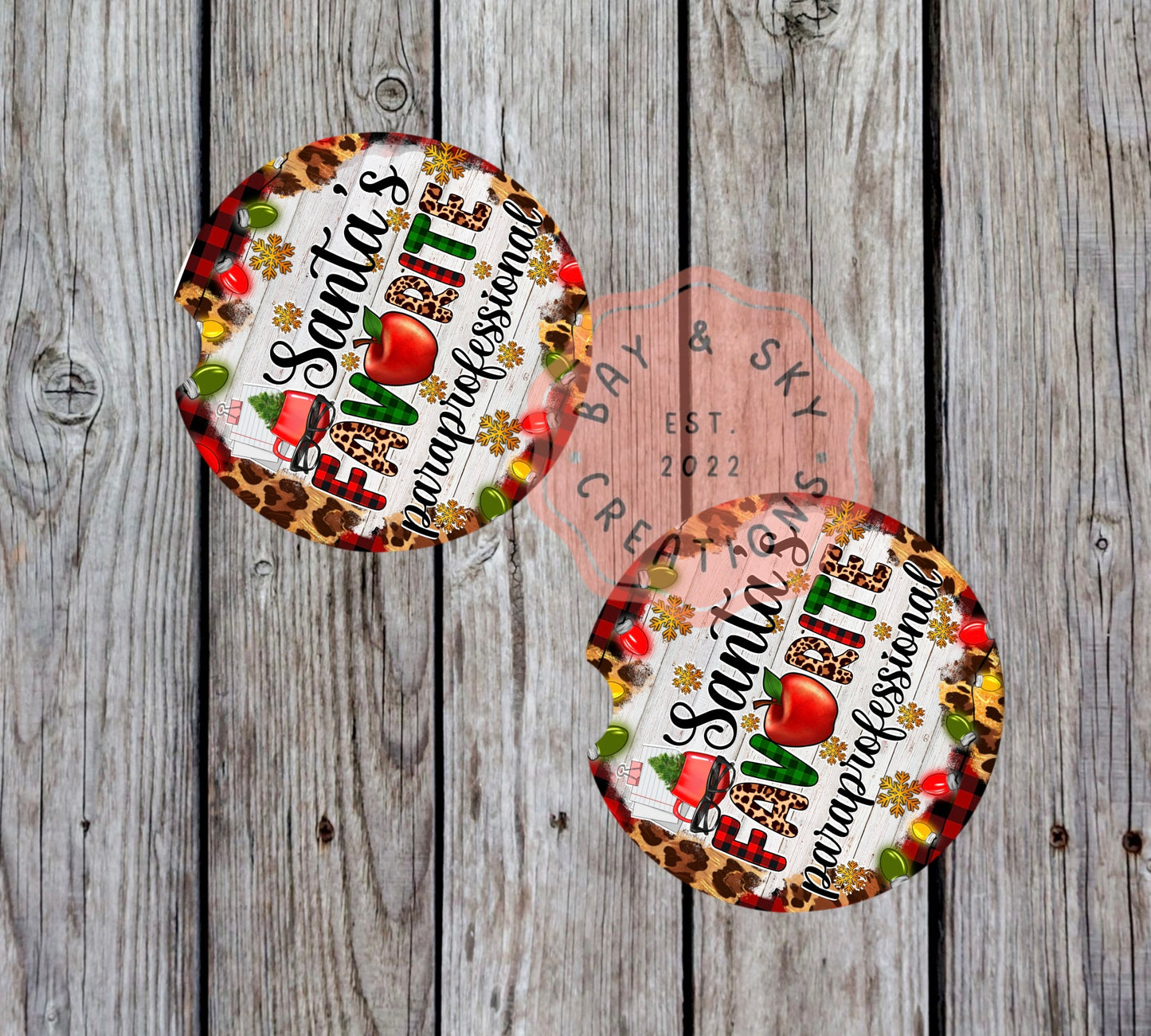 Santas favorite Car Coaster