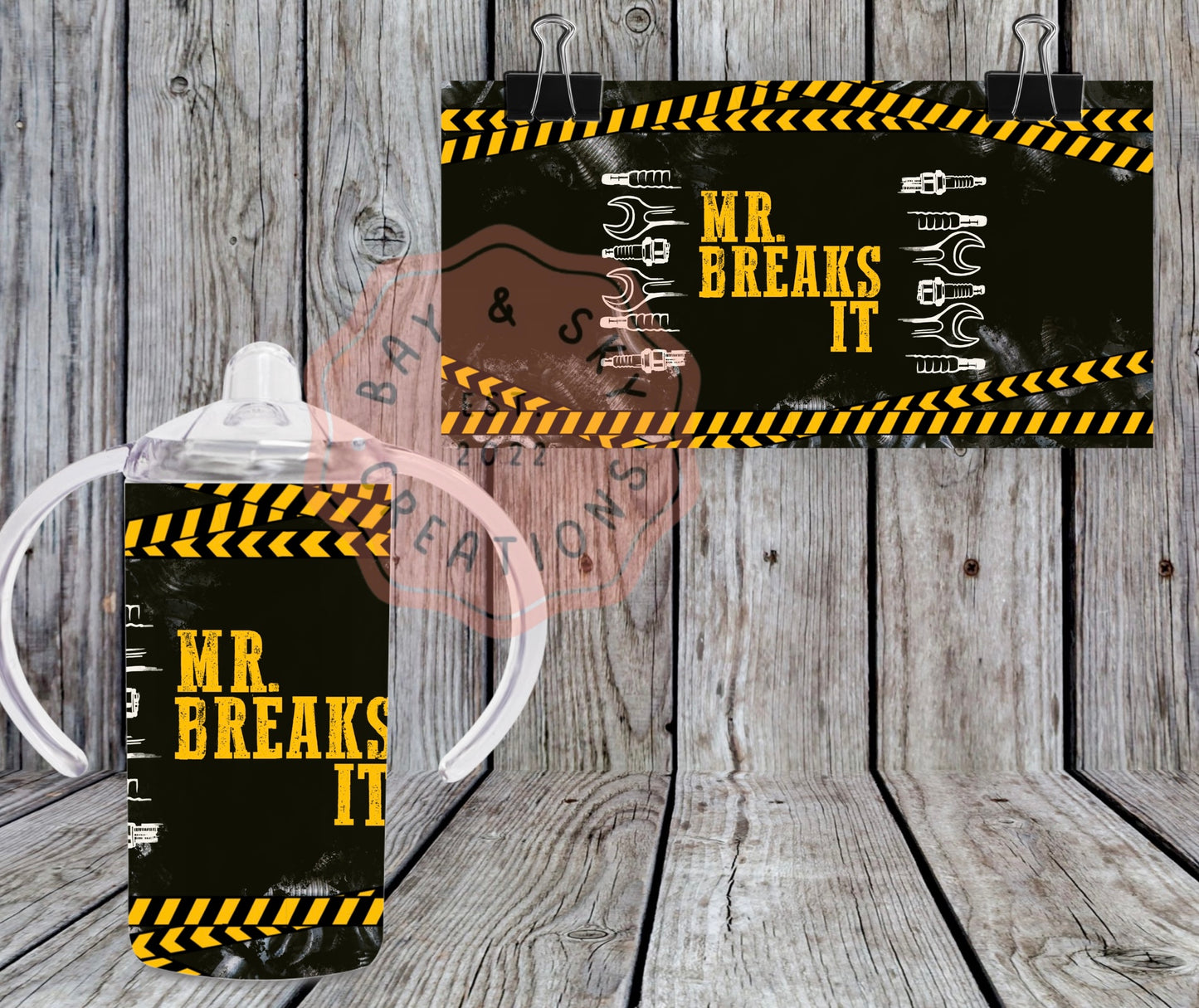 Mr. Fix It & Can Fix Anything Tumblers Set