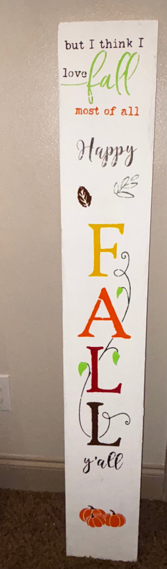 Fall Porch Sign