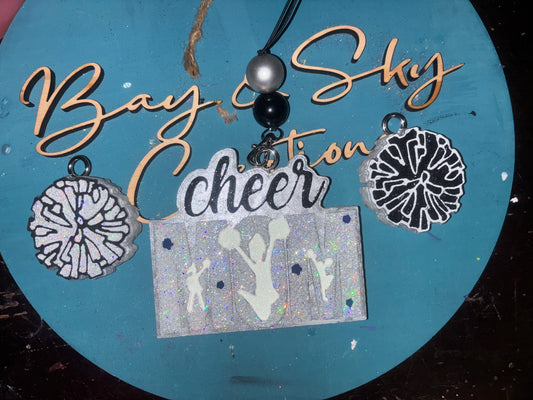 Cheer Mom Freshie and Vent Clip Set