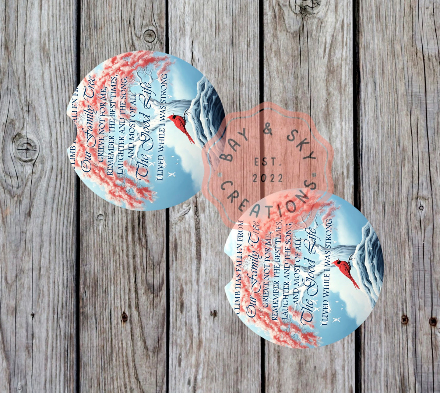 The Good life Car Coaster