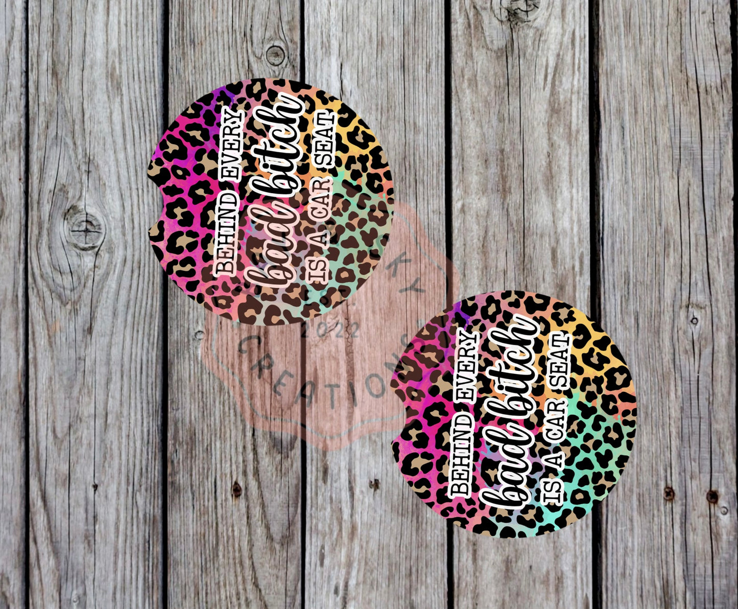 Behind Ever Bad Car Coaster