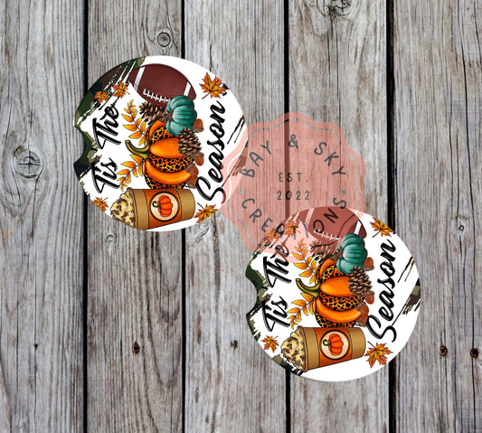 Tis The Season Car Coaster