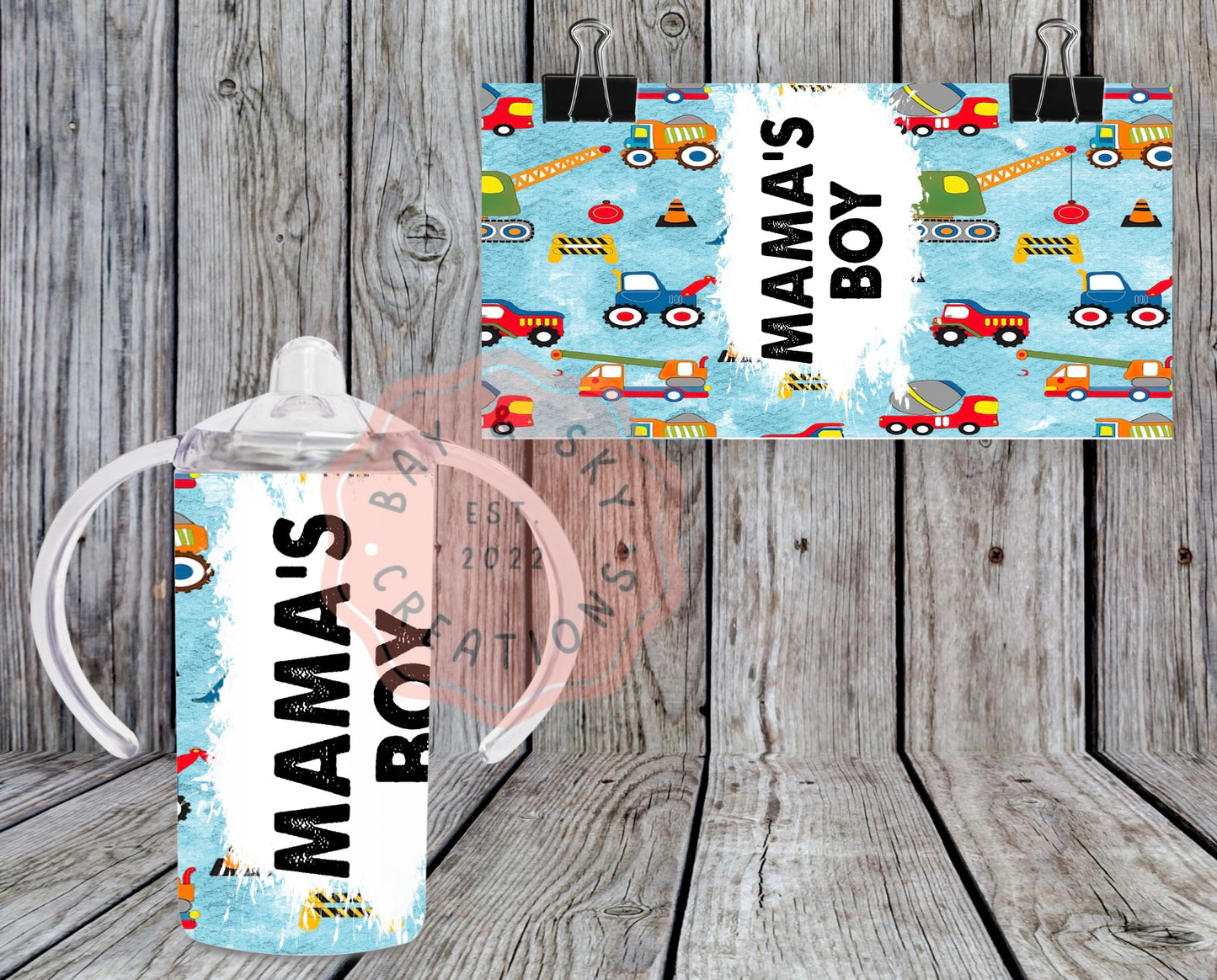 Boys Mama & Mama's Boy Tumbler Set