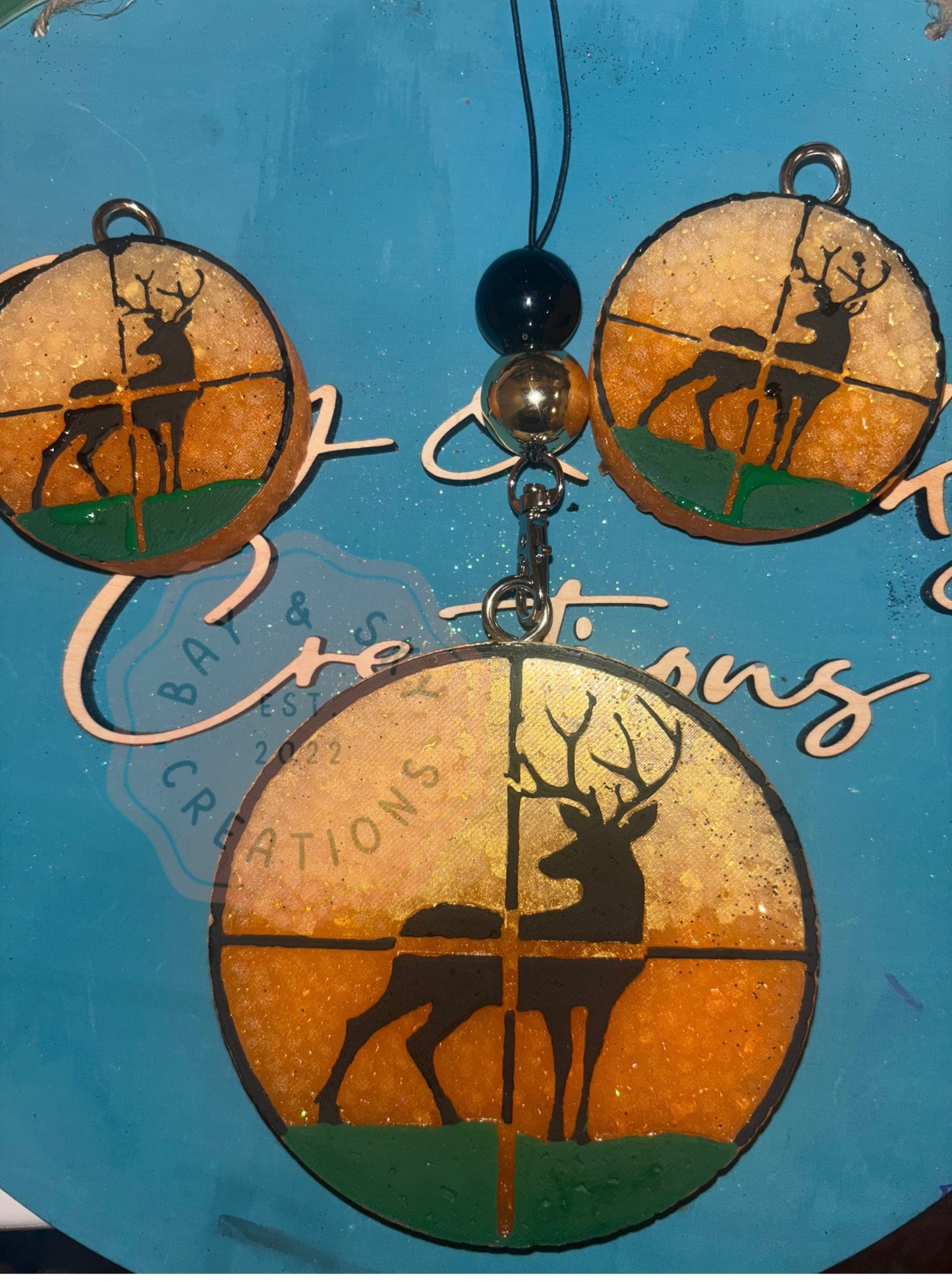 Deer Scope Freshie & Vent Clips Set